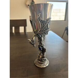 Fellowship Foundry Pewter Dragon Goblet